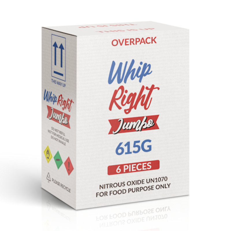 WhipRight 1.0L Jumbo 680G Cylinder