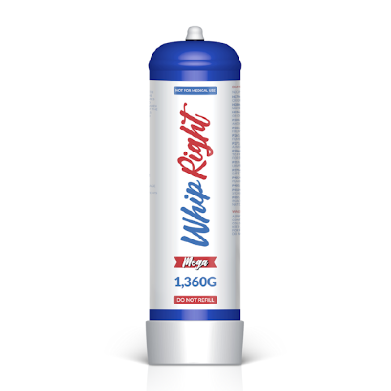 WhipRight 2.2L Mega 1,360G Cylinder
